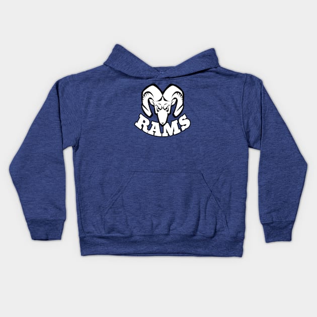 Rams mascot Kids Hoodie by Generic Mascots